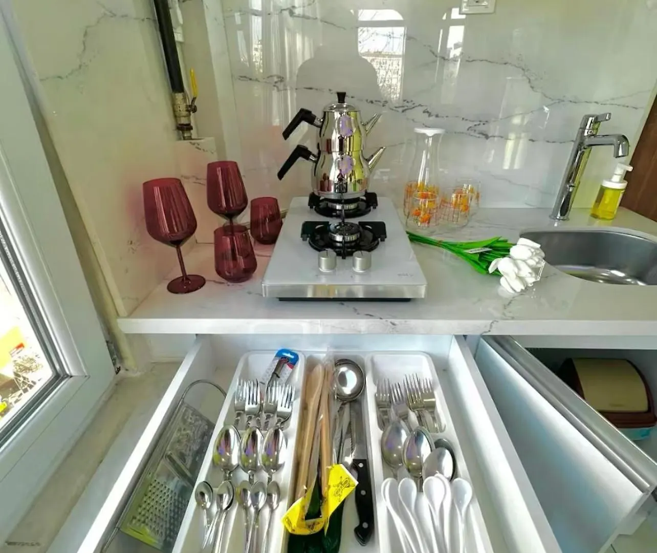 Apartment Istanbulun Kral Dairesi Asansoerlue Ve 2 Klimali