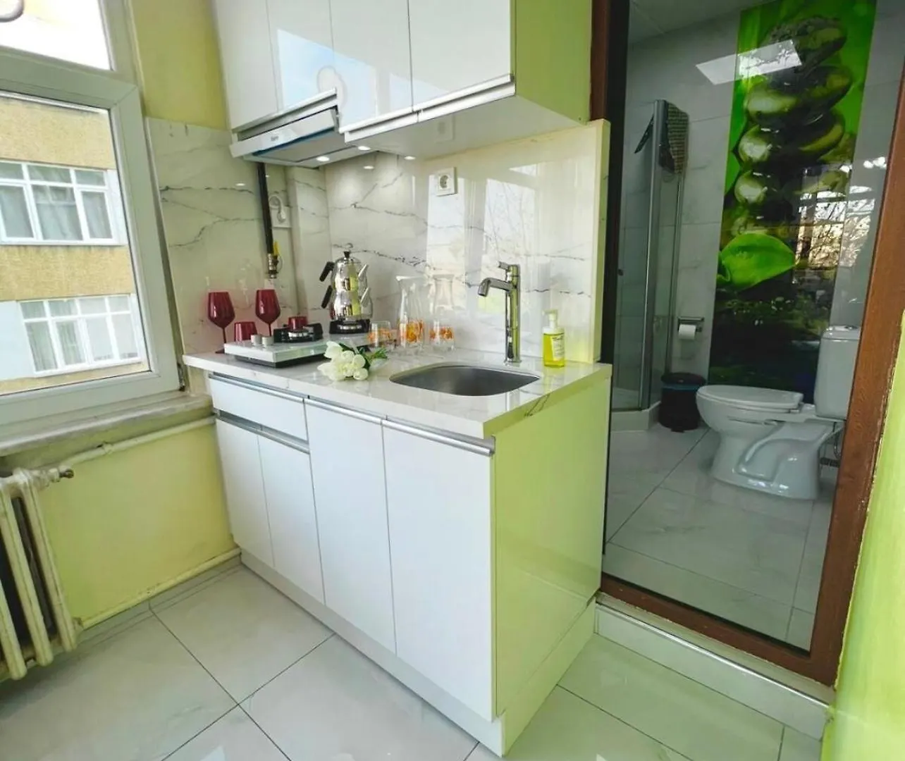 Istanbulun Kral Dairesi Asansoerlue Ve 2 Klimali 0*, Istanbul Turkey